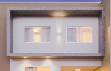 Imagem: A casa em condomínio possui 3 Dormitórios, 2 Banheiros, 113m²