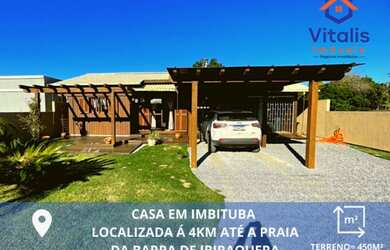 Imagem: A casa possui 2 Dormitórios, 1 Banheiro, 450m² de Área e