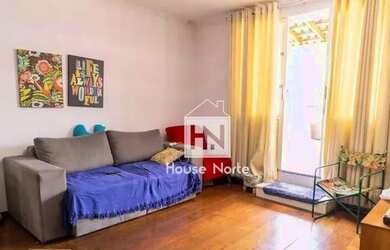 Imagem: A casa possui 3 Dormitórios, 2 Banheiros, 2 Vagas na garagem