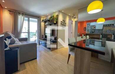 Imagem: O apartamento possui 2 Dormitórios, 2 Banheiros, 1 Vaga na