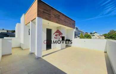 Imagem: O apartamento na cobertura possui 3 Dormitórios, 3 Banheiros