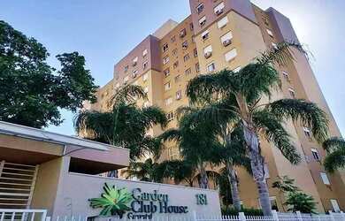 Imagem: O apartamento possui 3 Dormitórios, 1 Banheiro, 1 Vaga na garagem