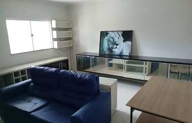 Imagem: A casa em condomínio possui 4 Dormitórios, 3 Banheiros, 3