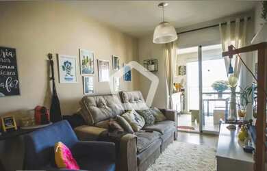 Imagem: O apartamento possui 1 Dormitório, 1 Banheiro, 1 Vaga na garagem