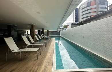 Imagem: 03 quartos sendo um suíte, com móveis fixos, na Jatiúca