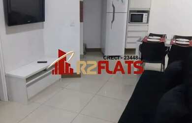 Imagem: O studio possui 1 Dormitório, 1 Banheiro, 1 Vaga na garagem