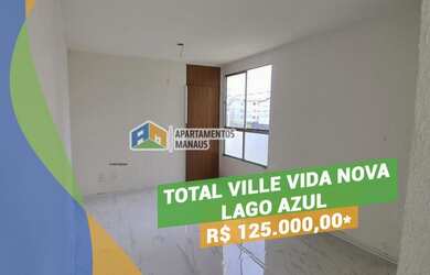 Imagem 1: Total Ville Vida Nova 2Qts no porcelanato Lago Azul