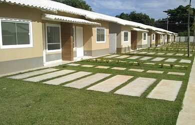 Imagem: A casa em condomínio possui 2 Dormitórios, 2 Banheiros, 1