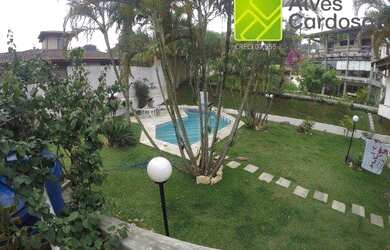 Imagem: A casa em condomínio possui 5 Dormitórios, 5 Banheiros, 4