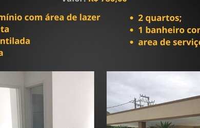 Imagem 1: Aluga-se. Piscina, Imóvel novo, 1 Vaga na garageme2 Dormitórios