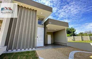 Imagem: A casa em condomínio possui 3 Dormitórios, 4 Banheiros, 2