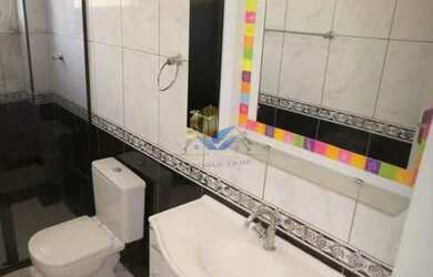 Imagem: O apartamento possui 1 Dormitório, 1 Banheiro, 1 Vaga na garagem