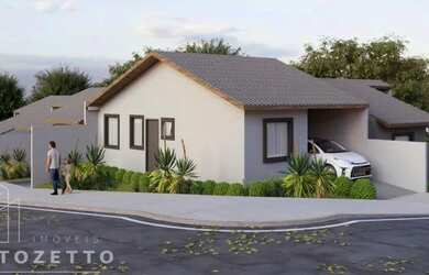 Imagem: A casa possui 2 Dormitórios, 1 Banheiro, 1 Vaga na garagem