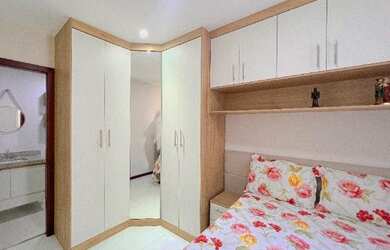 Imagem 4: 100% montado, a uma quadra do mar, com mega lazer na cobertura