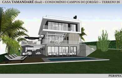 Imagem: A casa em condomínio possui 4 Dormitórios, 5 Banheiros, 4