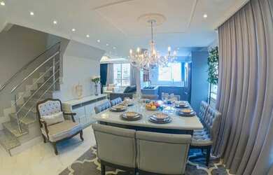 Imagem: O apartamento possui 3 Dormitórios, 5 Banheiros, 2 Vagas na