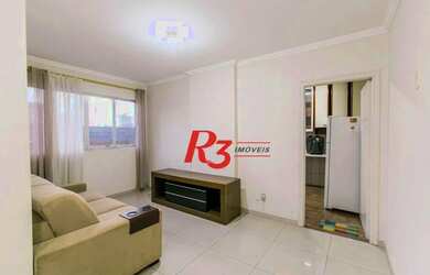 Imagem 4: Apartamento com 1 dormitório para alugar, 50 m² - Vila Matias - Santos/SP