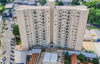 Imagem: O apartamento possui 1 Dormitório, 1 Banheiro, 1 Vaga na garagem