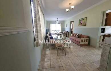 Imagem 4: Apartamento mobiliado 1 dormitório com suíte e sacada vista mar na Guilhermina