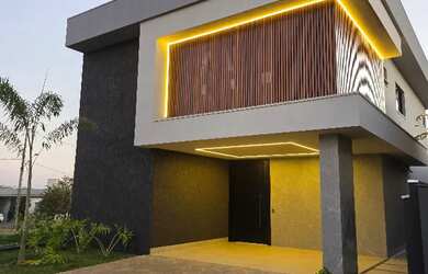 Imagem: A casa em condomínio possui 4 Dormitórios, 5 Banheiros, 4