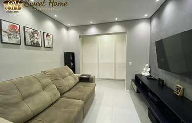 Imagem: O apartamento possui 1 Dormitório, 1 Banheiro, 1 Vaga na garagem