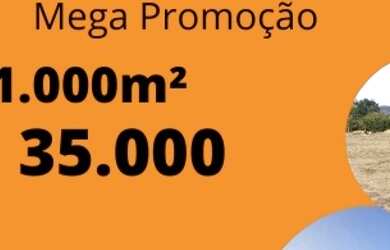 Imagem: O terreno possui 1.000m² de Área e está localizado em Centro