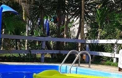 Imagem: A fazenda para alugar possui e está localizado em Colônia