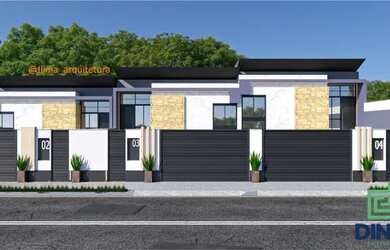 Imagem: A casa possui 3 Dormitórios, 2 Banheiros, 2 Vagas na garagem