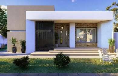 Imagem: A casa possui 3 Dormitórios, 3 Banheiros, 1 Vaga na garagem