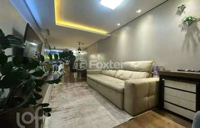 Imagem: O apartamento possui 3 Dormitórios, 1 Banheiro, 1 Vaga na garagem