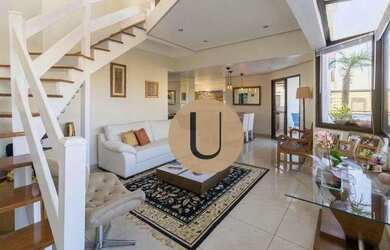 Imagem: O apartamento na cobertura para alugar possui 4 Dormitórios