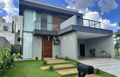 Imagem: A casa em condomínio possui 4 Dormitórios, 5 Banheiros, 4