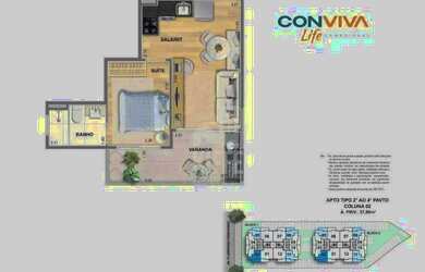 Imagem 5: Apartamento com 2 quartos à venda, 58 m² por R$ 799.900 - Camboinhas...