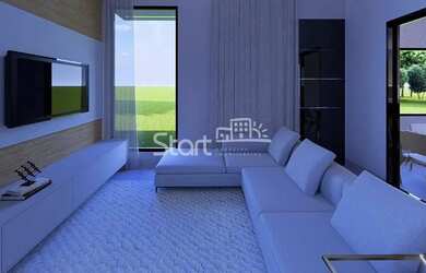 Imagem: A casa em condomínio possui 3 Dormitórios, 5 Banheiros, 2