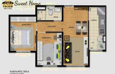 Imagem 14: Apartamento 2 dormitórios Santana de Parnaíba
