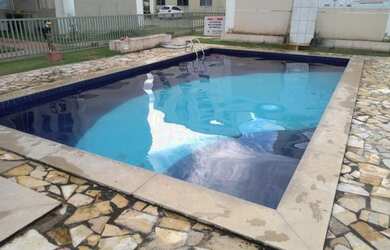 Imagem: O apartamento possui 2 Dormitórios, 1 Banheiro, 1 Vaga na garagem