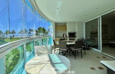 Imagem 2: Belíssimo apartamento pé na areia à venda na na Riviera de São Lourenço