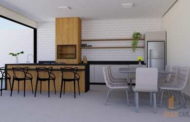 Imagem: O apartamento na cobertura possui 3 Dormitórios, 1 Banheiro