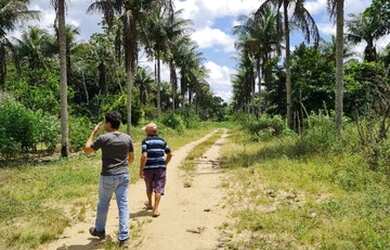 Imagem: O terreno possui 27.000m² de Área e está localizado em Limoeiro