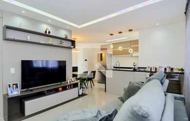 Imagem: O apartamento possui 1 Dormitório, 1 Banheiro, 1 Vaga na garagem