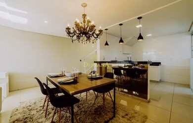 Imagem: O apartamento na cobertura possui 3 Dormitórios, 4 Banheiros