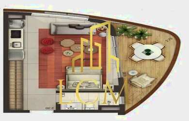 Imagem 15: Studio para aluguel possui 52 metros quadrados com 1 quarto em Vila Olímpia...