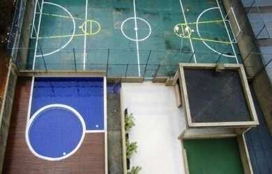 Imagem: O apartamento possui 2 Dormitórios, 1 Banheiro, 2 Vagas na