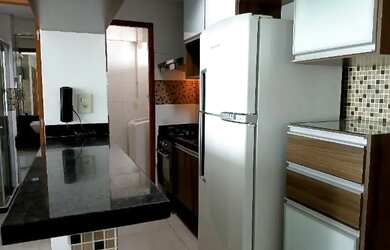 Imagem 2: Apartamento mobiliado para alugar -14º andar - Ed. Hanna Safieh - Tirol,...