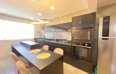 Imagem 8: Casa Sobreposta Alta a Venda 3 Suítes Churrasqueira Marapé Santos SP