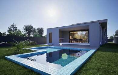 Imagem: A casa em condomínio possui 3 Dormitórios, 4 Banheiros, 2