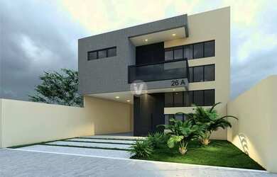 Imagem: A casa possui 3 Dormitórios, 3 Banheiros, 1 Vaga na garagem