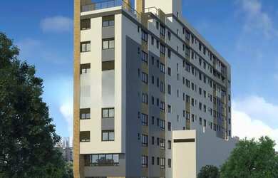 Imagem: O apartamento possui 2 Dormitórios, 1 Banheiro, 1 Vaga na garagem