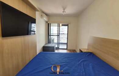 Imagem: O apartamento possui 1 Dormitório, 1 Banheiro, 27m² de Área