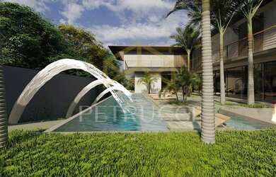 Imagem: A casa em condomínio possui 5 Dormitórios, 5 Banheiros, 3